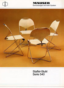 Mauser Staffel-Stuhl Serie 540